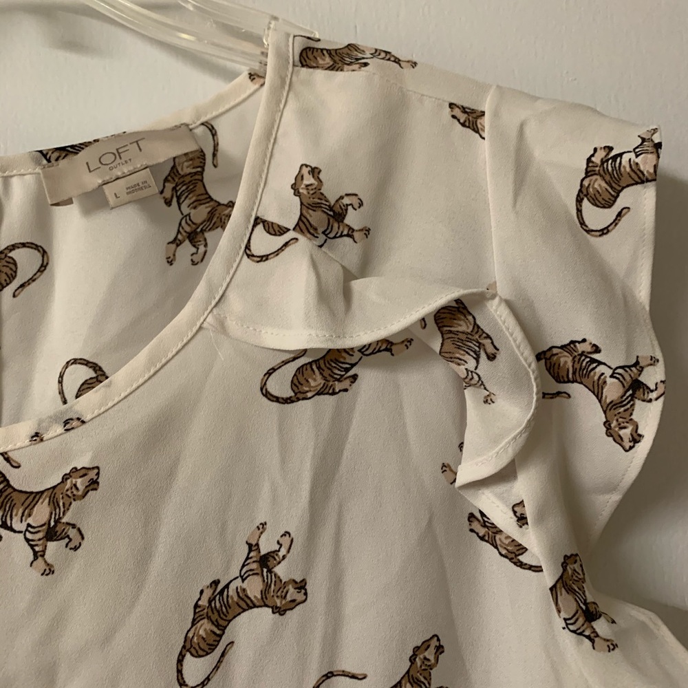 Loft Outlet Sleeveless Blouse - Picture 2 of 4